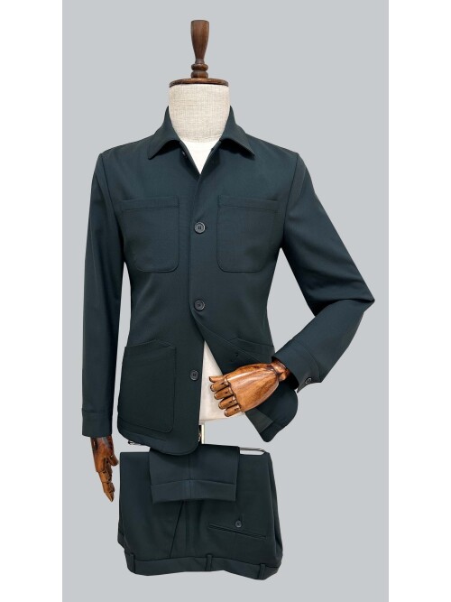 SUIT SARTORIA GREEN SPORTS SUIT 2001/70