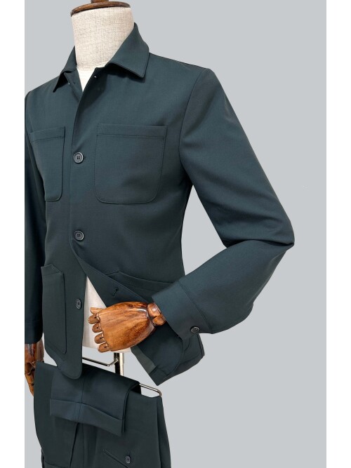 SUIT SARTORIA GREEN SPORTS SUIT 2001/70