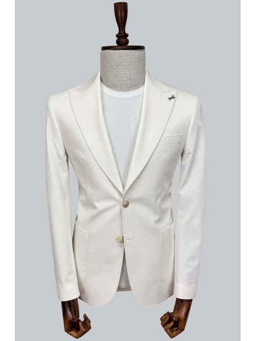 CEMDEN BEYAZ CEKET 4629