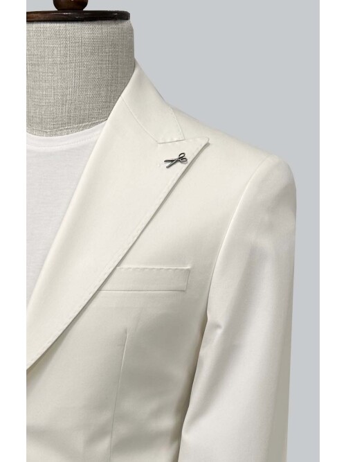 CEMDEN BEYAZ CEKET 4629