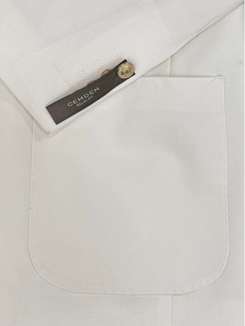 CEMDEN BEYAZ CEKET 4629