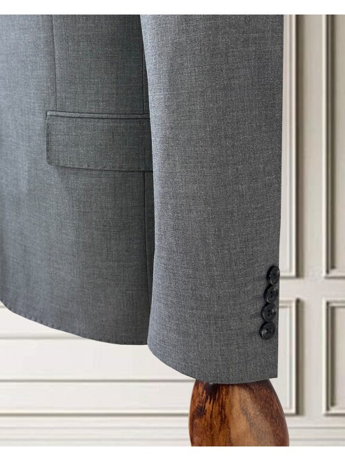 Grey 4 Drop Mens Suit