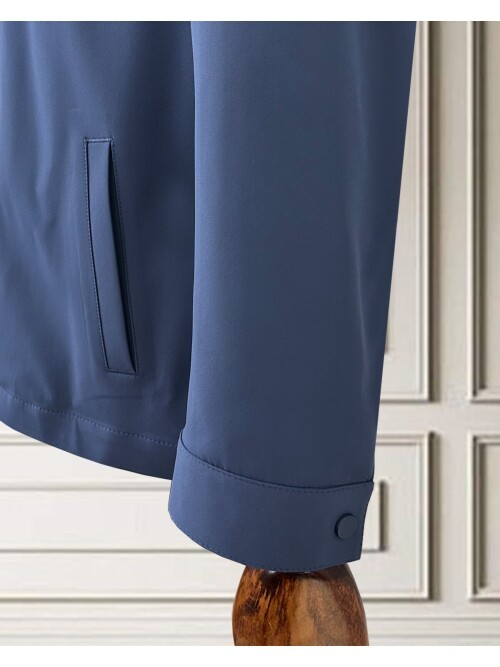 Blue Men’s Sport Performance Set with Safari Pockets