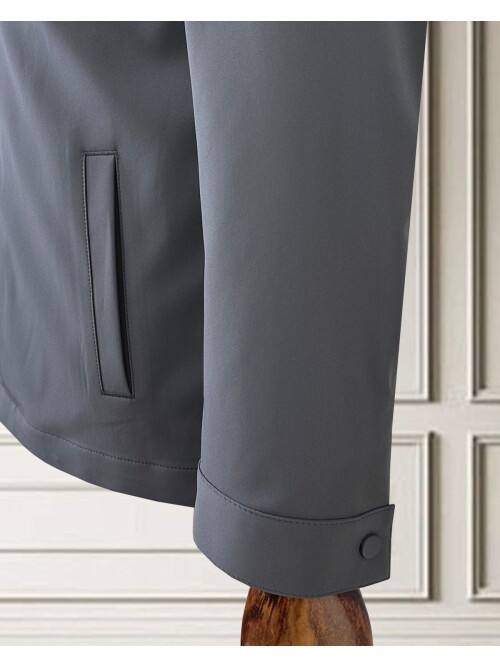 Grey Men’s Sport Performance Set with Safari Pockets
