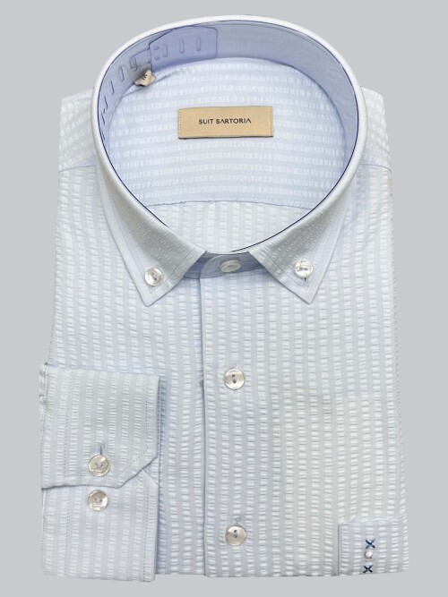 SUIT SARTORIA LIGHT BLUE SHIRT 6107