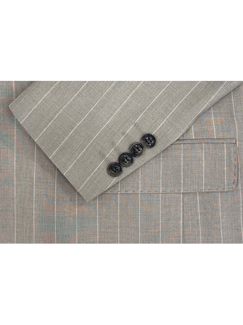 SUIT SARTORIA BEJ ÇİZGİLİ TAKIM ELBİSE 2002/65