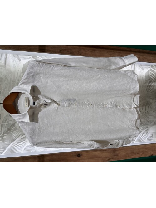 SUIT SARTORIA BEIGE LINEN SHIRT 6109