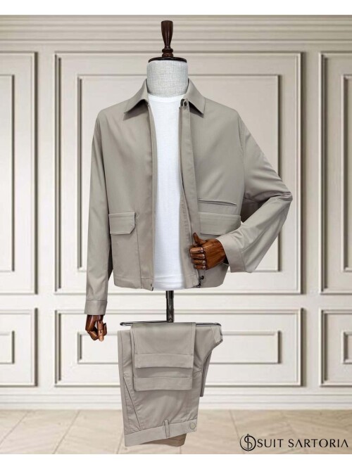 SUIT SARTORIA BEIGE SPORTS SUIT 252028