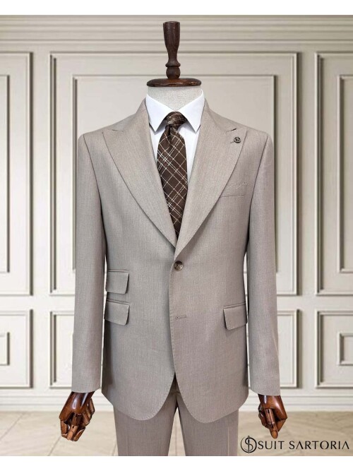 SUIT SARTORIA BEJ TAKIM ELBİSE 252162