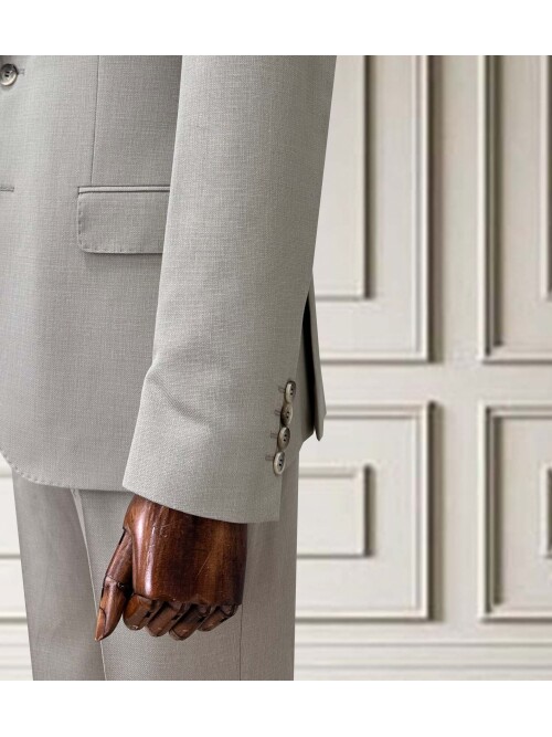 SUIT SARTORIA BEJ YELEKLİ TAKIM ELBİSE 252014