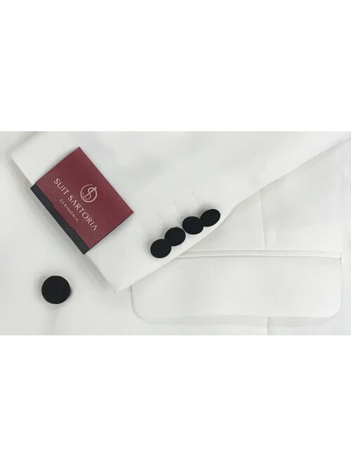 SUIT SARTORIA BEYAZ DAMATLIK 5444