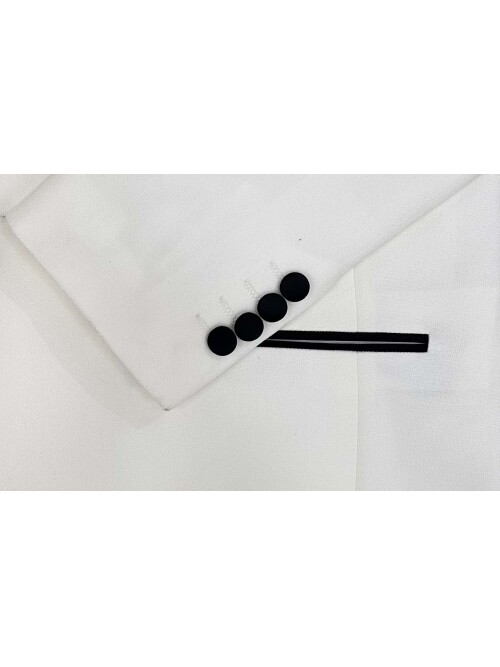 SUIT SARTORIA BEYAZ ŞAL YAKA DAMATLIK 5723