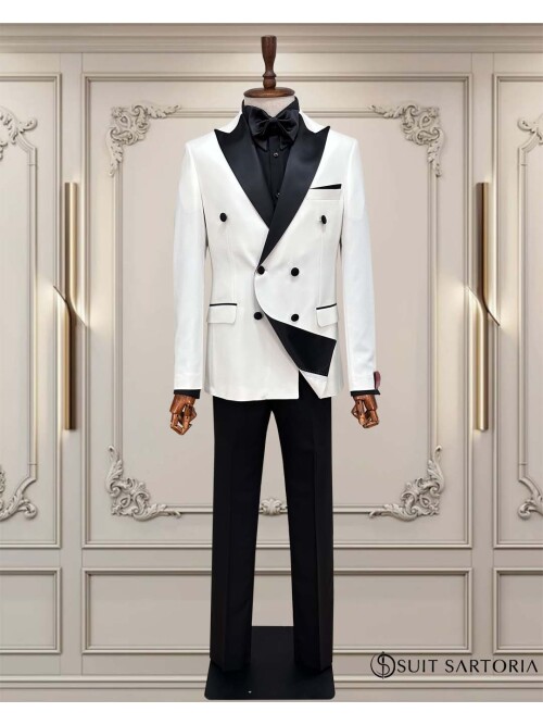 SUIT SARTORIA WHITE TUXEDO 5654