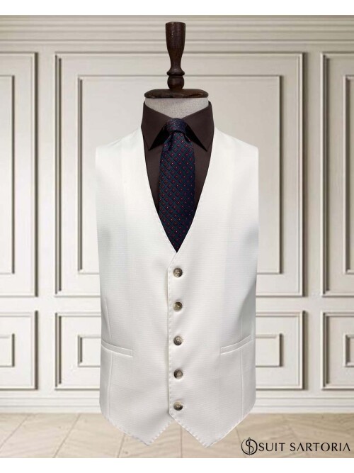 SUIT SARTORIA WHITE VEST SUIT 252014