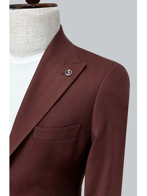 SUIT SARTORIA CLARET RED JACKET 4618