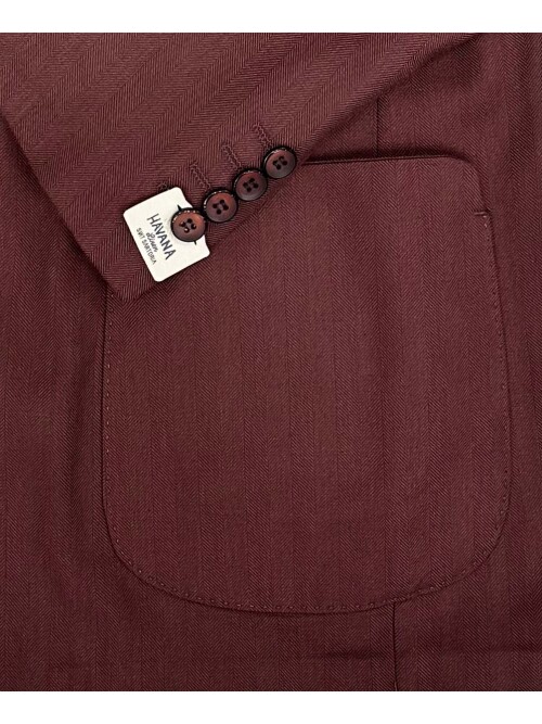 SUIT SARTORIA CLARET RED JACKET 4618