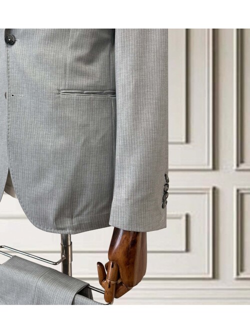 SUIT SARTORIA ÇİZGİLİ BEJ SPOR TAKIM 252213