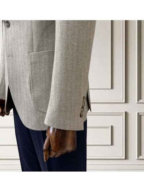 SUIT SARTORIA ÇİZGİLİ BEJ TAKIM 252134