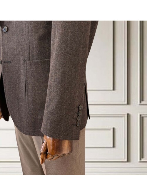 SUIT SARTORIA ÇİZGİLİ KAHVERENGİ TAKIM 252134