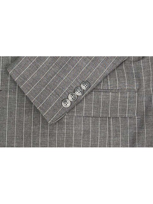 SUIT SARTORIA STRIPED DARK GRAY SUIT 252026