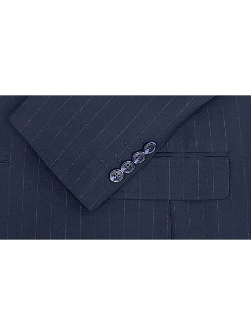 SUIT SARTORIA ÇİZGİLİ LACİVERT TAKIM ELBİSE 2002/50