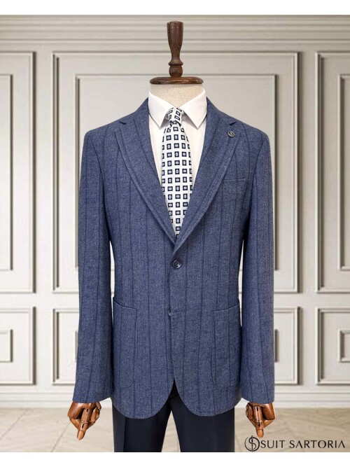 SUIT SARTORIA ÇİZGİLİ SİYAH TAKIM 252134