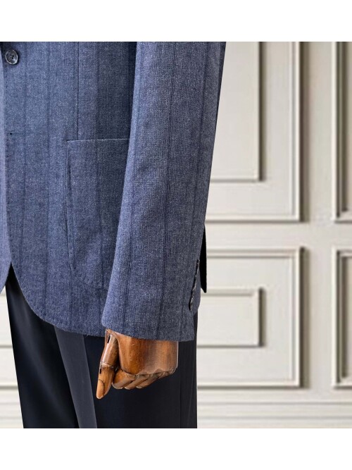 SUIT SARTORIA ÇİZGİLİ SİYAH TAKIM 252134