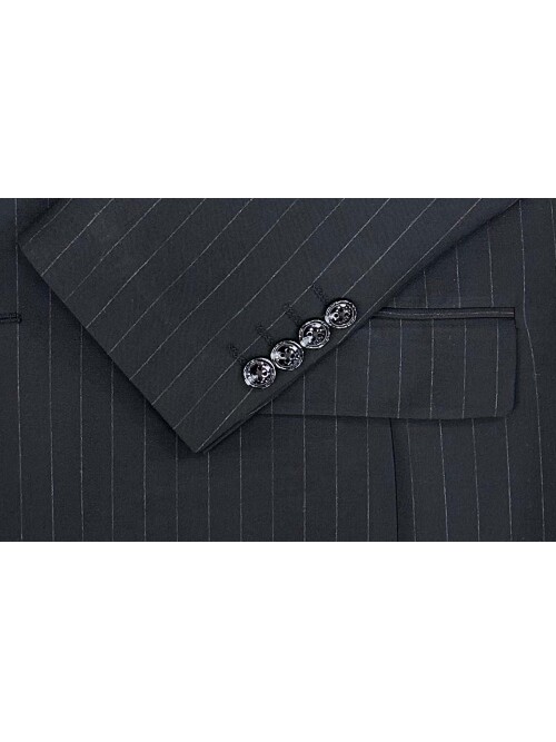 SUIT SARTORIA ÇİZGİLİ SİYAH TAKIM ELBİSE 2002/50