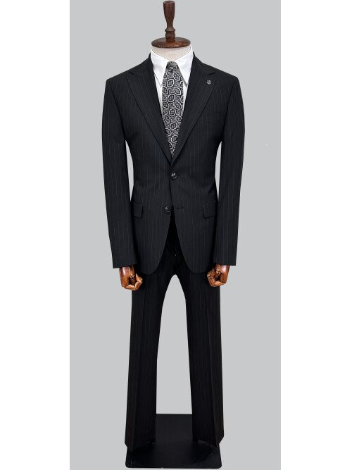 SUIT SARTORIA ÇİZGİLİ SİYAH TAKIM ELBİSE 2002/50