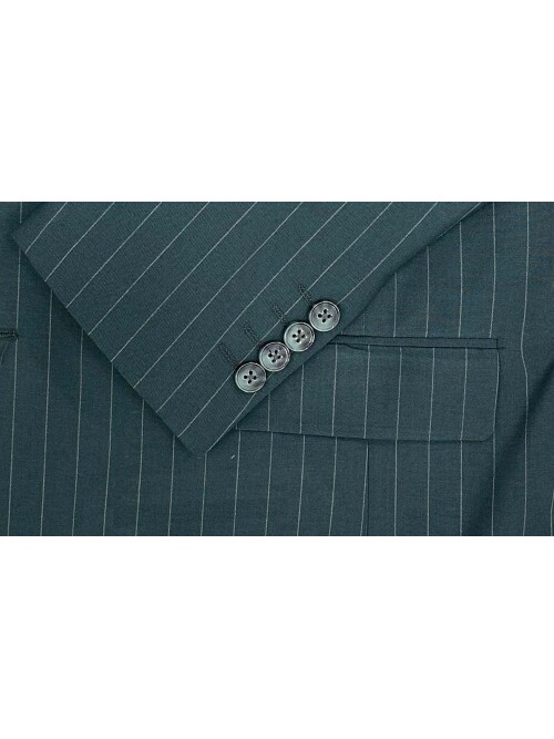 SUIT SARTORIA STRIPED GREEN SUIT 2002/50