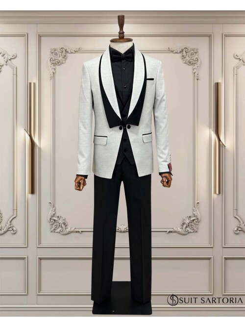 SUIT SARTORIA GREY TUXEDO 5329