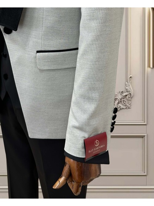 SUIT SARTORIA GREY TUXEDO 5329