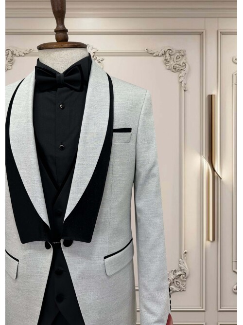 SUIT SARTORIA GREY TUXEDO 5329