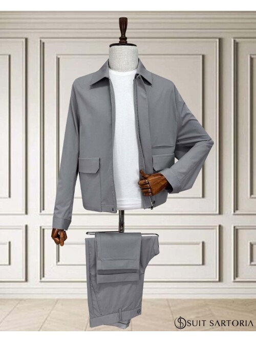 SUIT SARTORIA GRAY SPORTS SUIT 252028