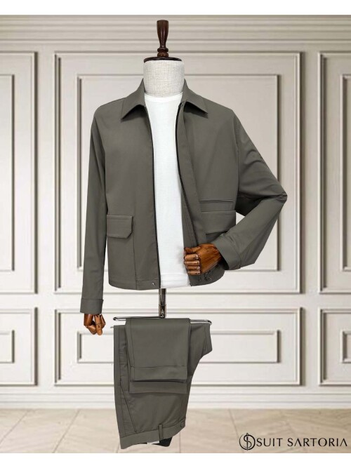 SUIT SARTORIA KHAKI SPORTS SUIT 252028