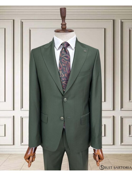 SUIT SARTORIA HAKİ TAKIM ELBİSE 2580