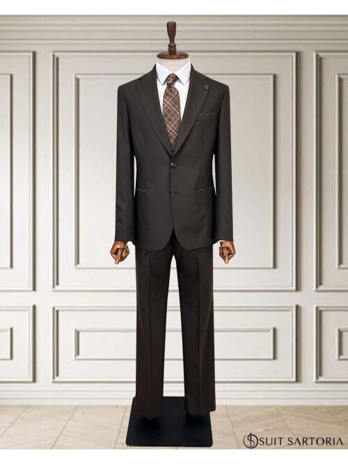 SUIT SARTORIA KAHVERENGİ TAKIM ELBİSE 252211