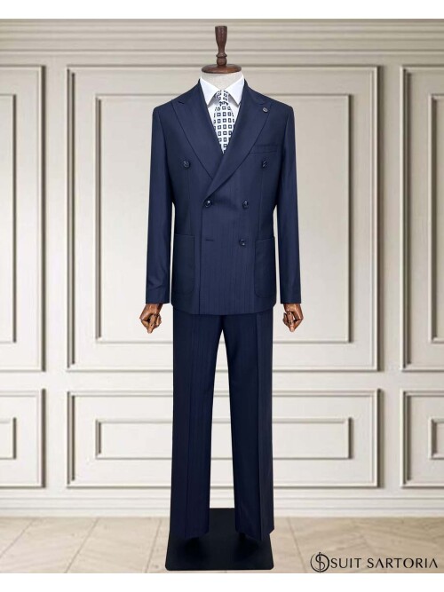 SUIT SARTORIA KRUVAZE LACİVERT TAKIM 252137