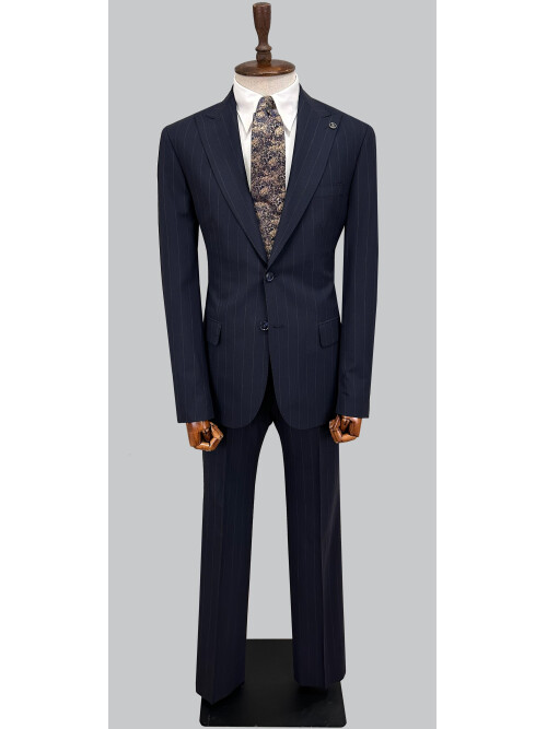 SUIT SARTORIA LACİVERT ÇİZGİLİ TAKIM ELBİSE 2002/65
