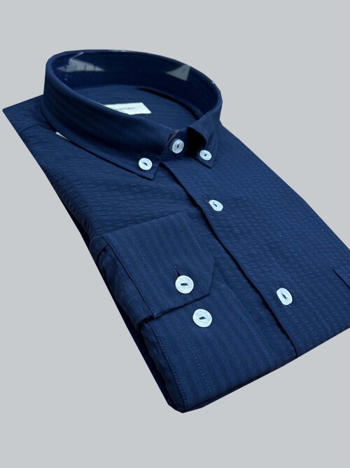 SUIT SARTORIA NAVY BLUE SHIRT 6107