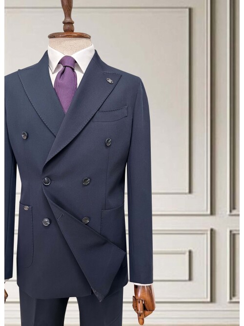 SUIT SARTORIA LACİVERT KRUVAZE TAKIM 252050