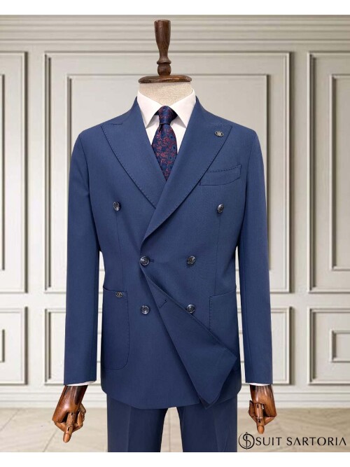 SUIT SARTORIA LACİVERT KRUVAZE TAKIM 252050