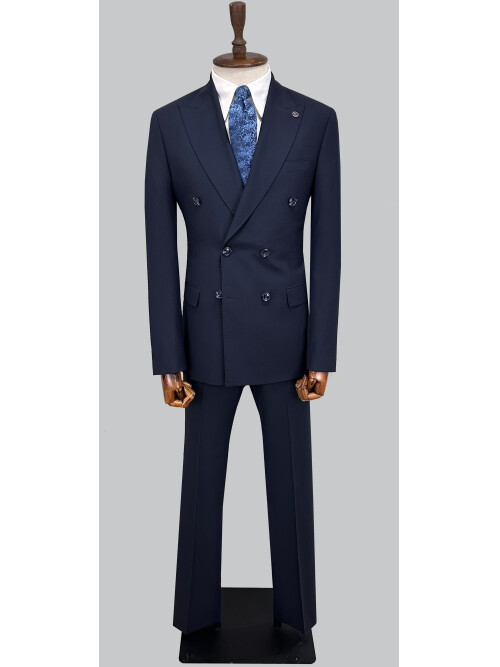 SUIT SARTORIA NAVY BLUE DOUBLE-BREASTED SUIT 2002/48