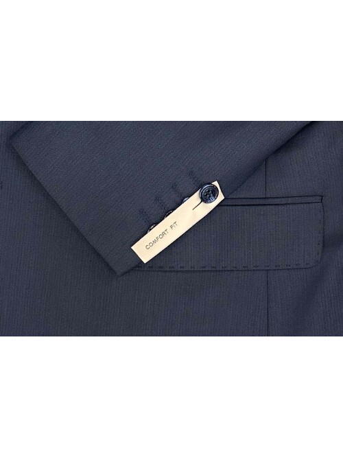 SUIT SARTORIA NAVY BLUE SUIT WITH VEST 2002/26