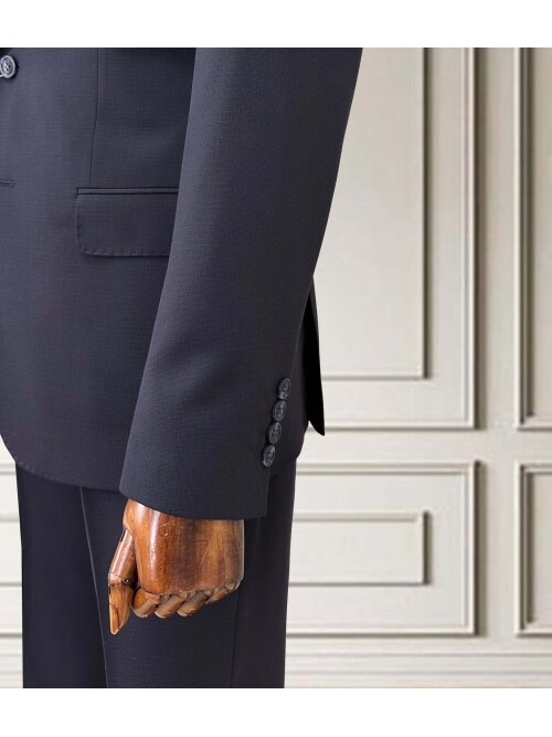 SUIT SARTORIA NAVY BLUE SUIT WITH VEST 252014