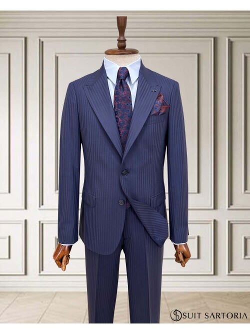 SUIT SARTORIA LACİVERT YÜNLÜ TAKIM ELBİSE 2001/35