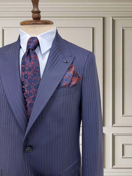 SUIT SARTORIA LACİVERT YÜNLÜ TAKIM ELBİSE 2001/35