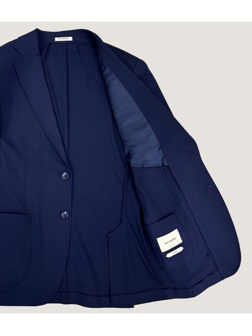 SUIT SARTORIA NAVY BLUE WOOL SUIT 252051