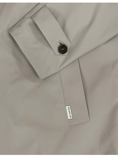 SUIT SARTORIA BLUE/BEIGE DOUBLE-SIDED TRENCH COAT 8501