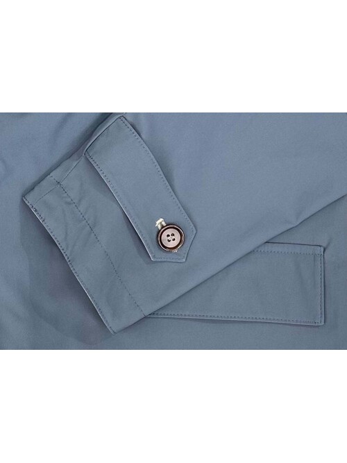 SUIT SARTORIA BLUE/BEIGE DOUBLE-SIDED TRENCH COAT 8501